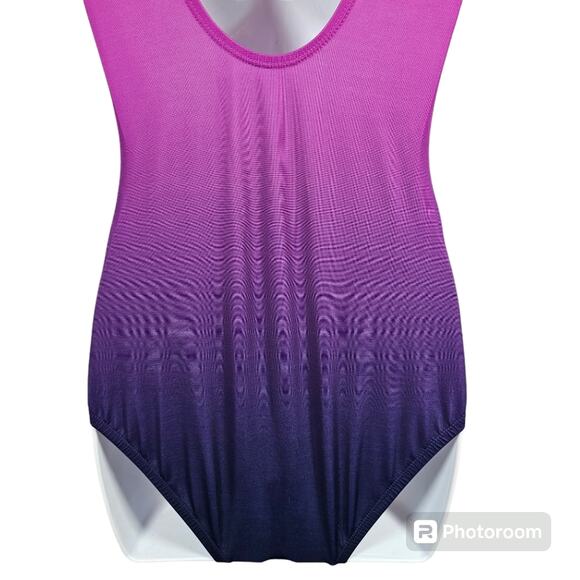 Lands' End Women's SlenderSuit Tummy Control V-neck Wrap Swimsuit Size 8 Petite - Picture 9 of 16